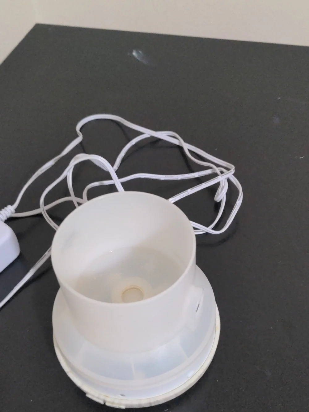 Plastic Essential Oil Diffuser - Cream